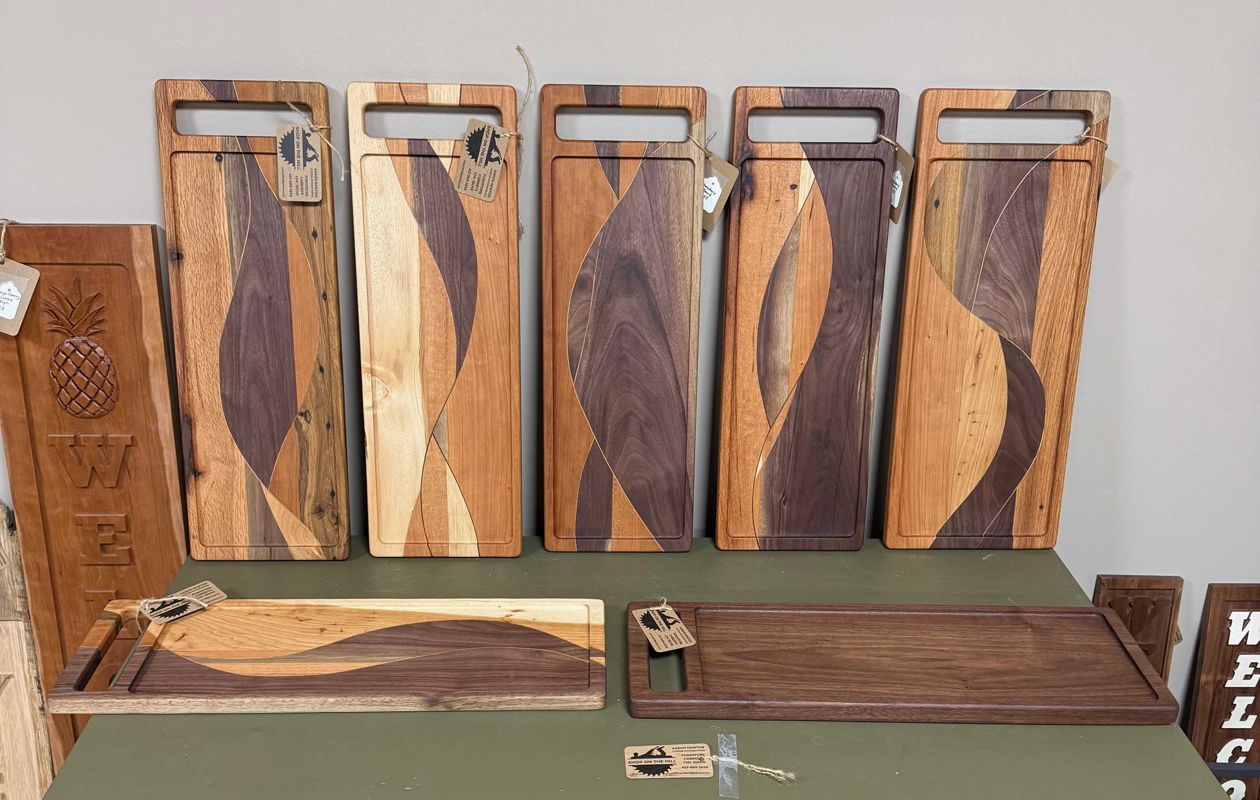 Curved Charcuterie Series