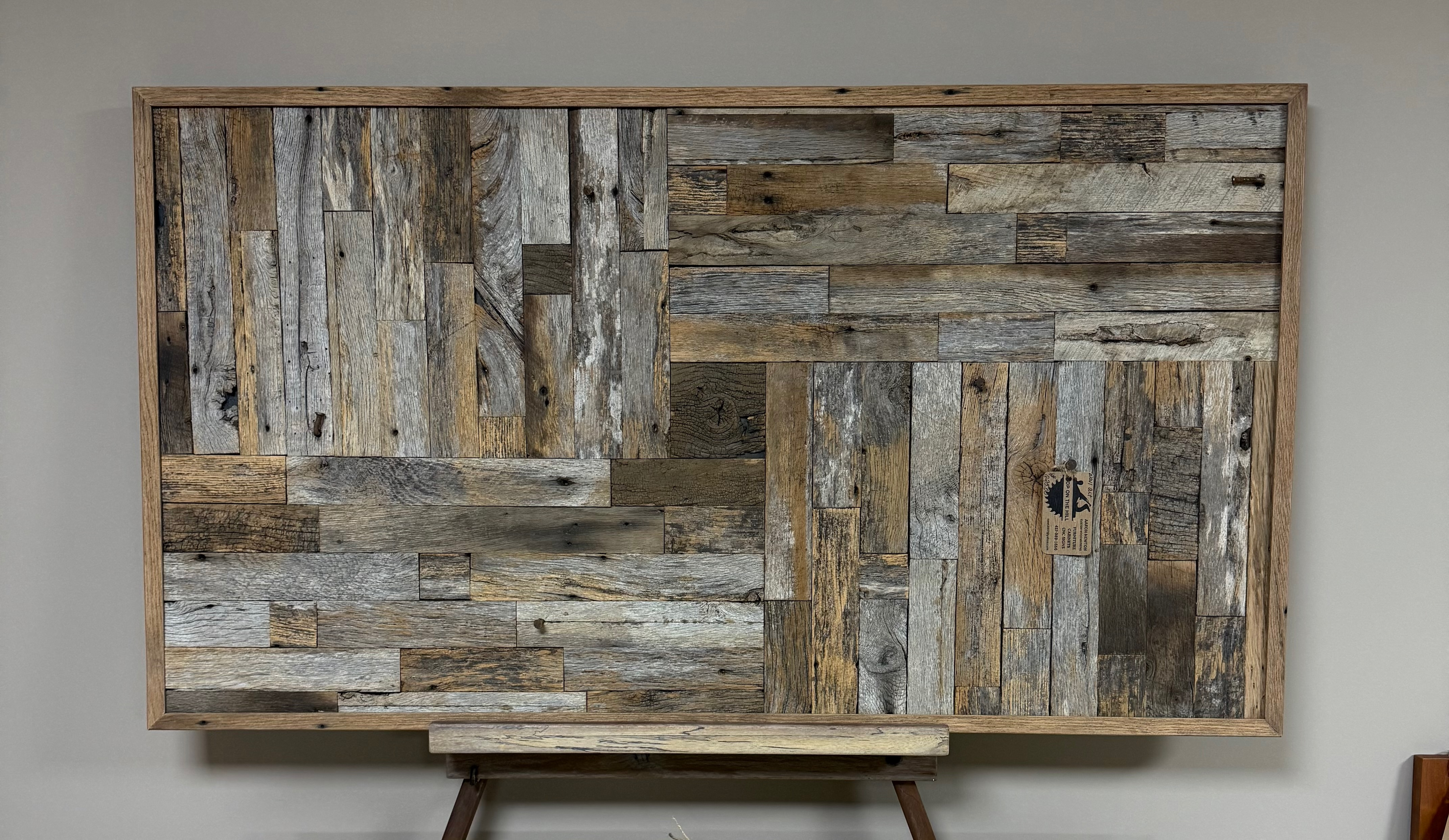 Patchwork Barnwood Panel