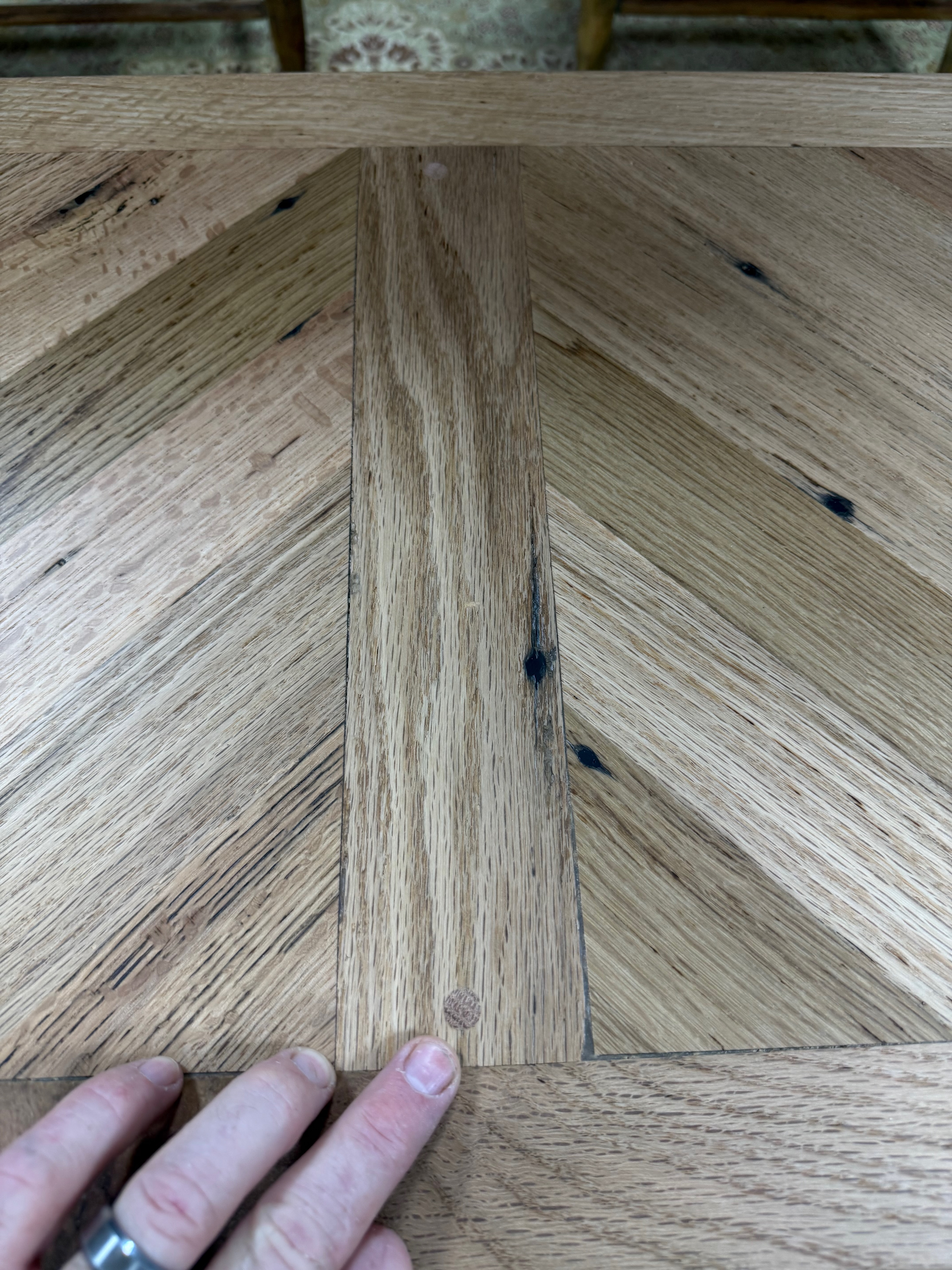 Chevron Parquet Detail