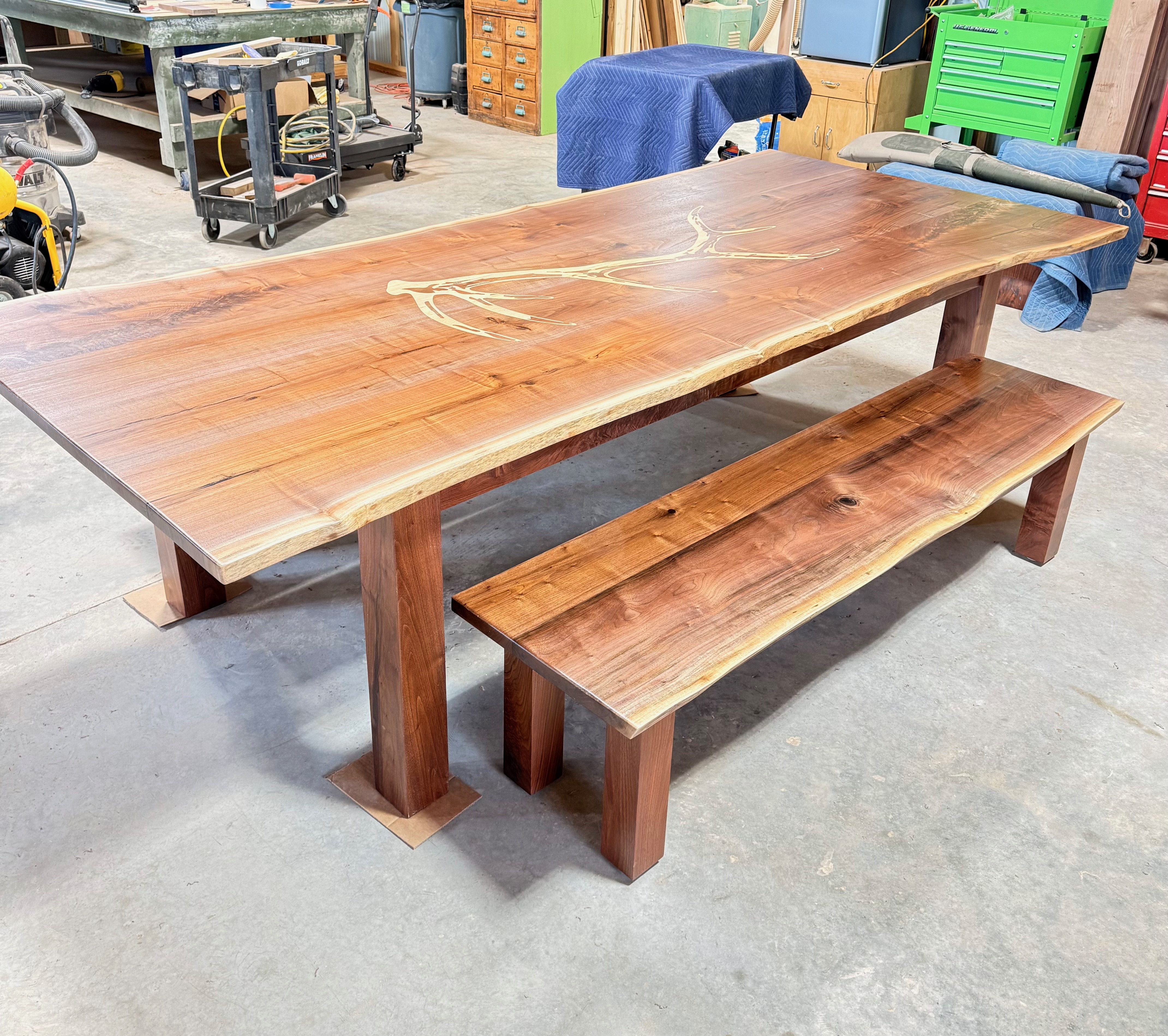 Branch & Antler Inlay Table