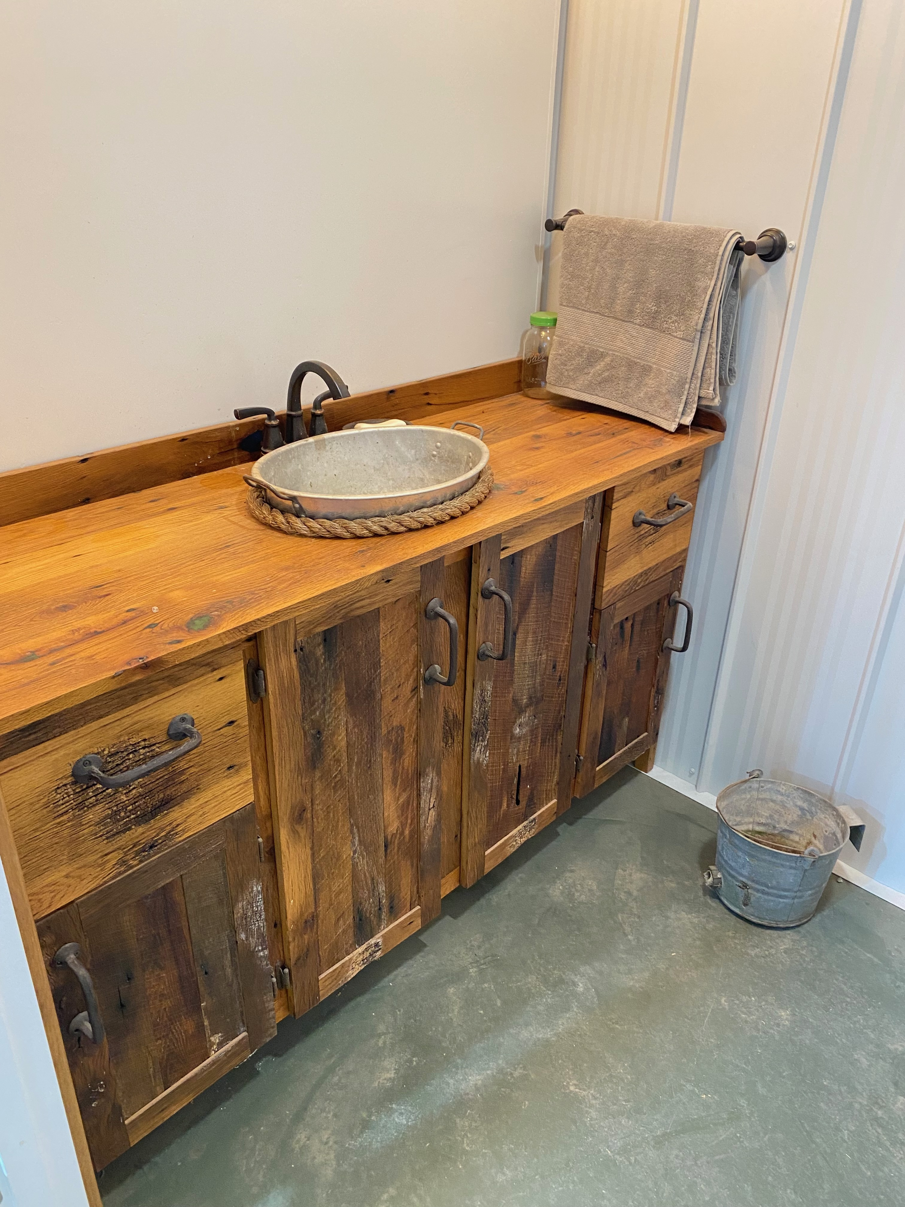 Barnwood Vanity