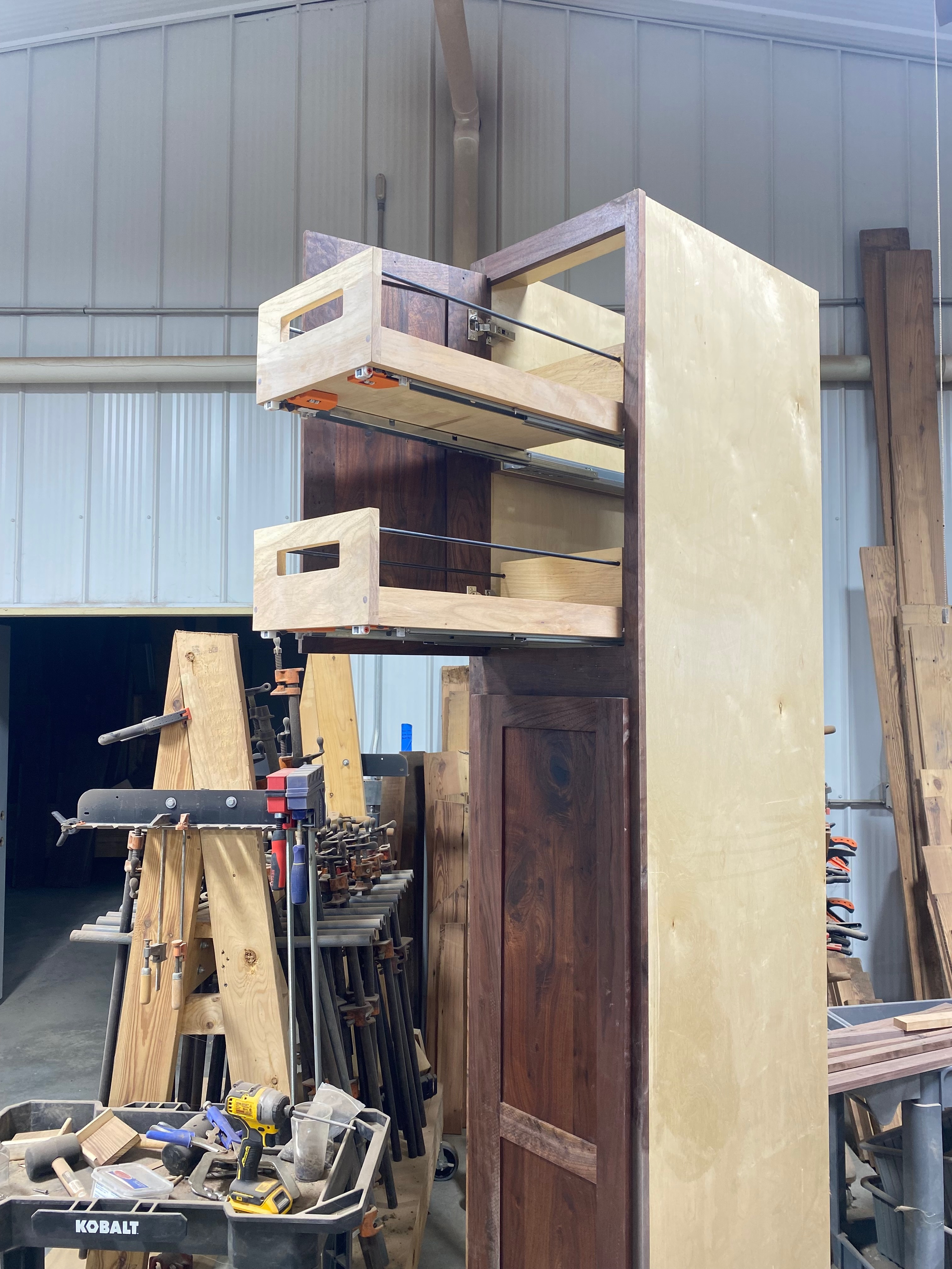 Walnut Drawers