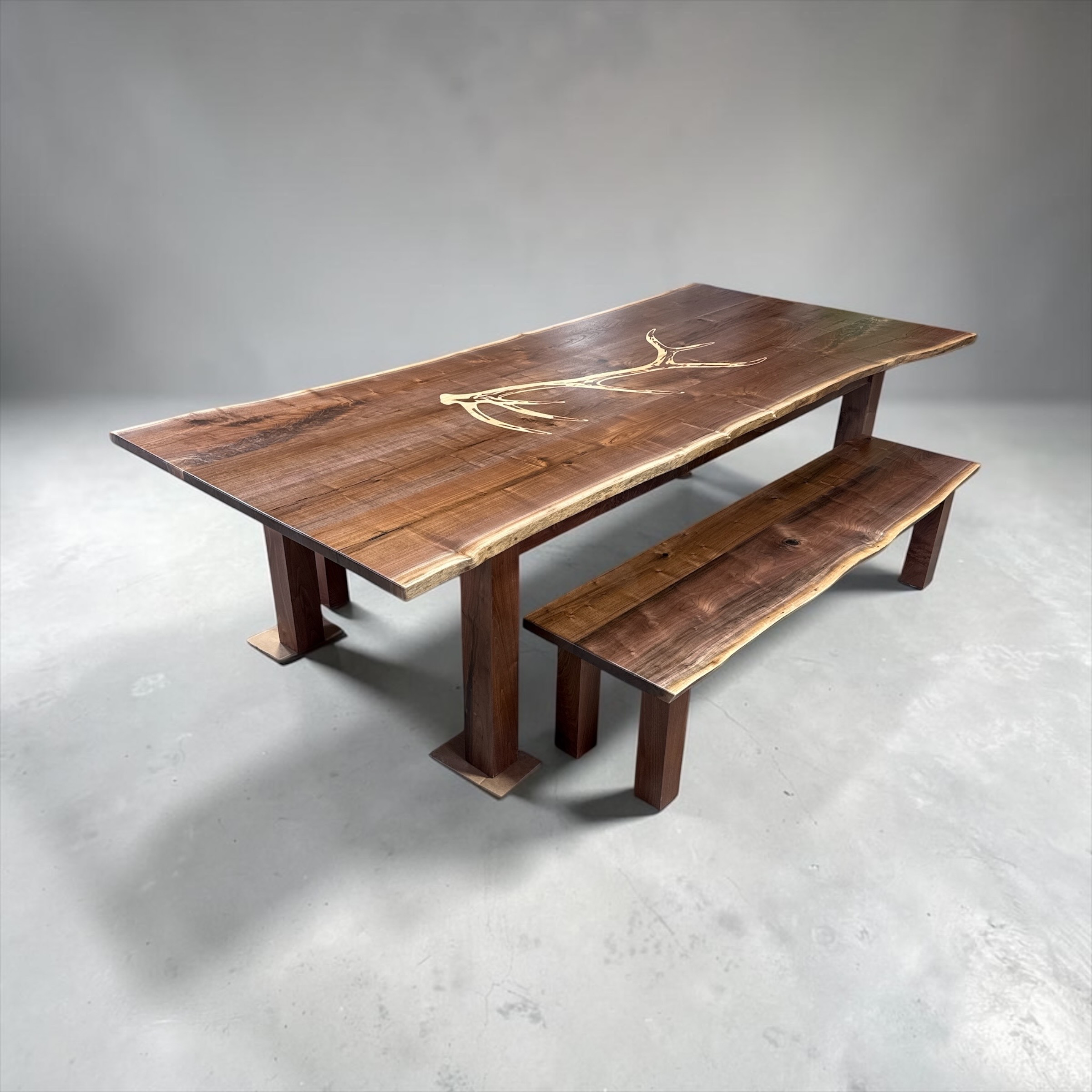 Antler Inlay Dining Set